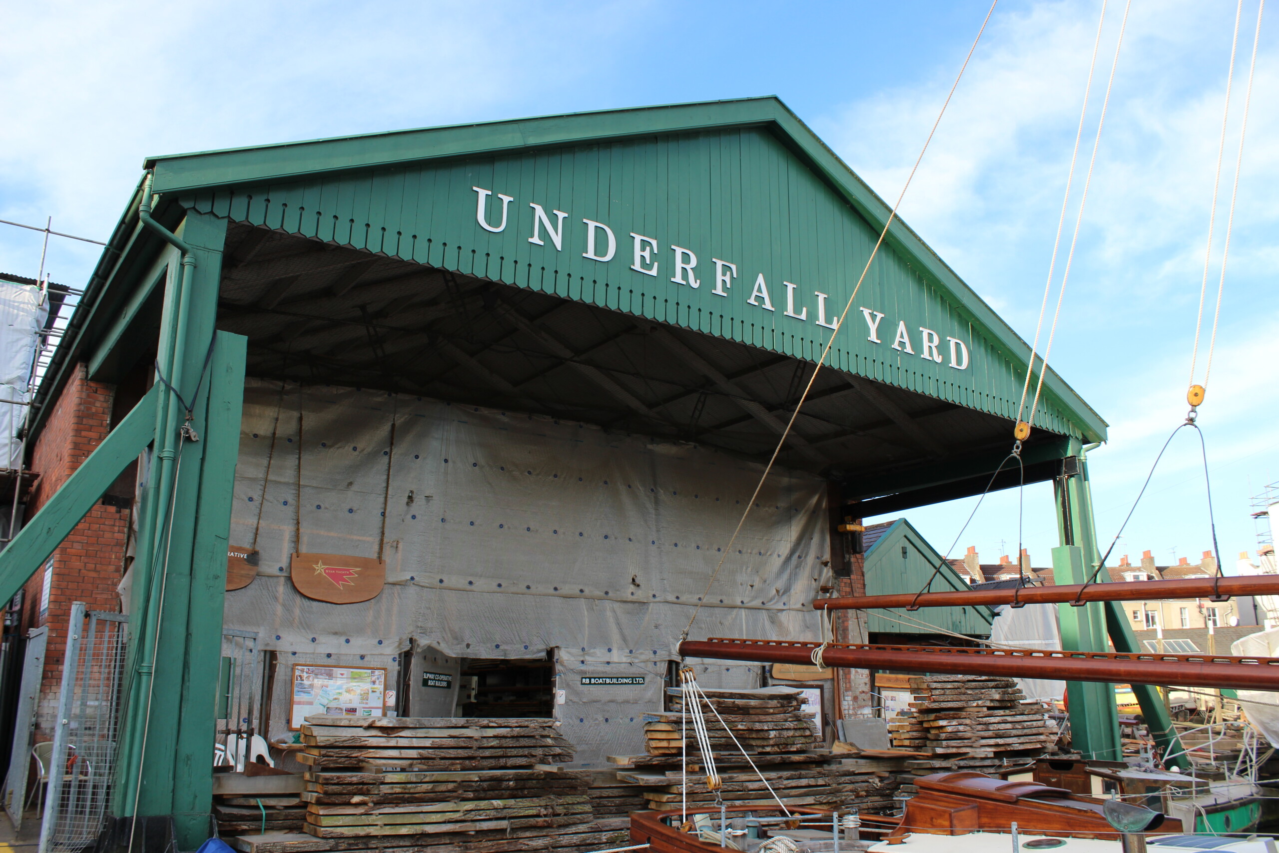 The rebuild at Underfall Yard will bring back the site's flagship buidling - the Big Shed